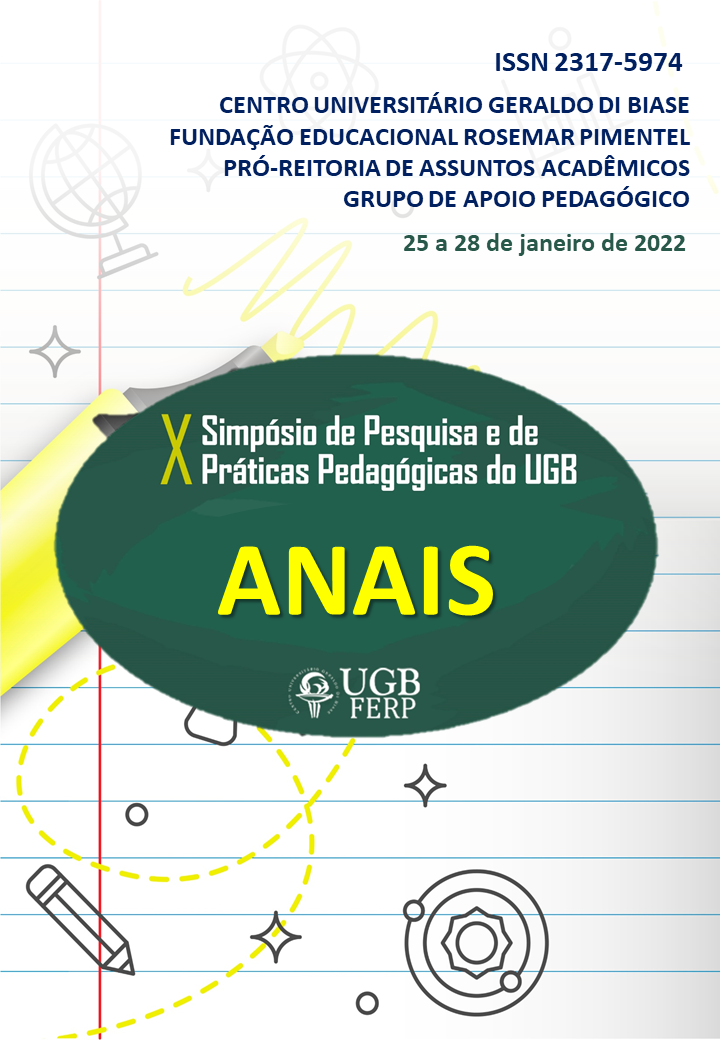 X Simpósio de Pesquisa e de Práticas Pedagógicas do UGB